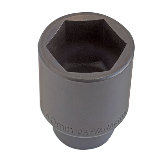 LASER 2631 Socket Wrench Insert 1/2" Drive 40mm Spanner Chrome Vanadium Steel