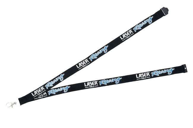LASER 8147 Safety Tool Lanyard 900mm Black Polyester With Quick Release Clip