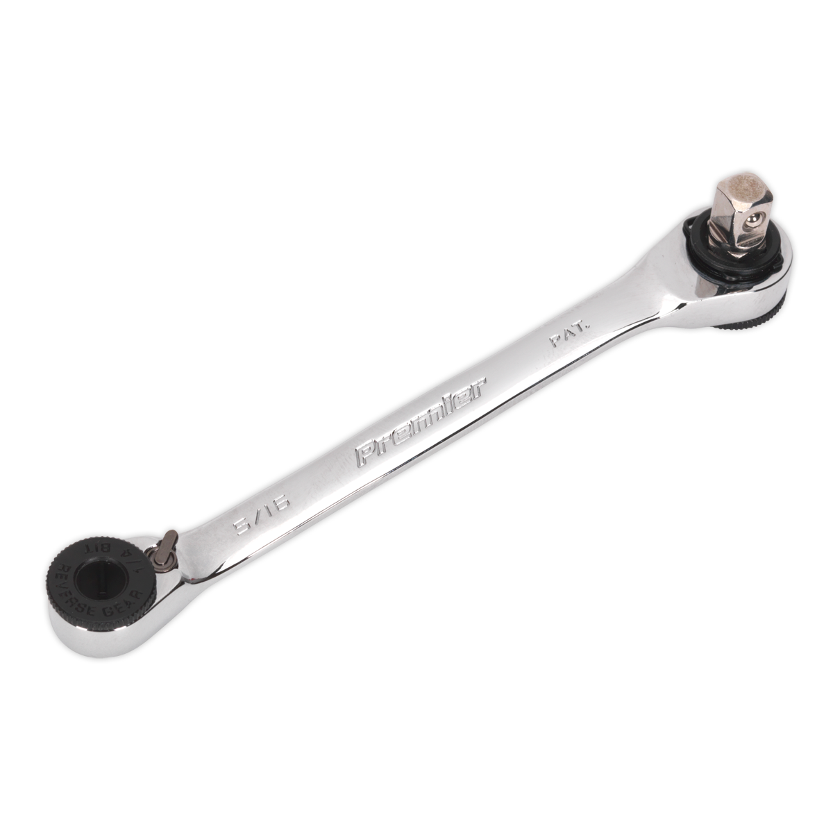Sealey Ratchet Spanner 1/4" Hex x 5/16" Hex x 1/4" Square Drive Adaptor AK6967