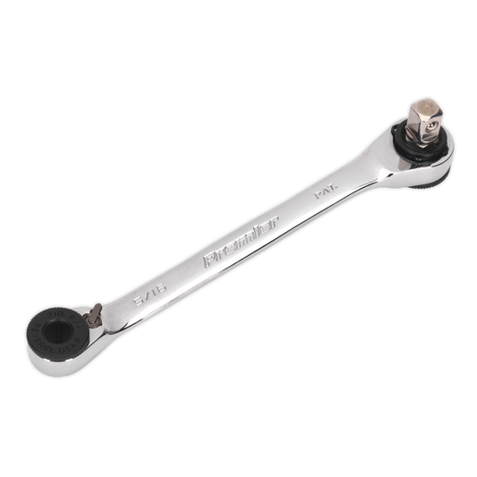Sealey Ratchet Spanner 1/4" Hex x 5/16" Hex x 1/4" Square Drive Adaptor AK6967