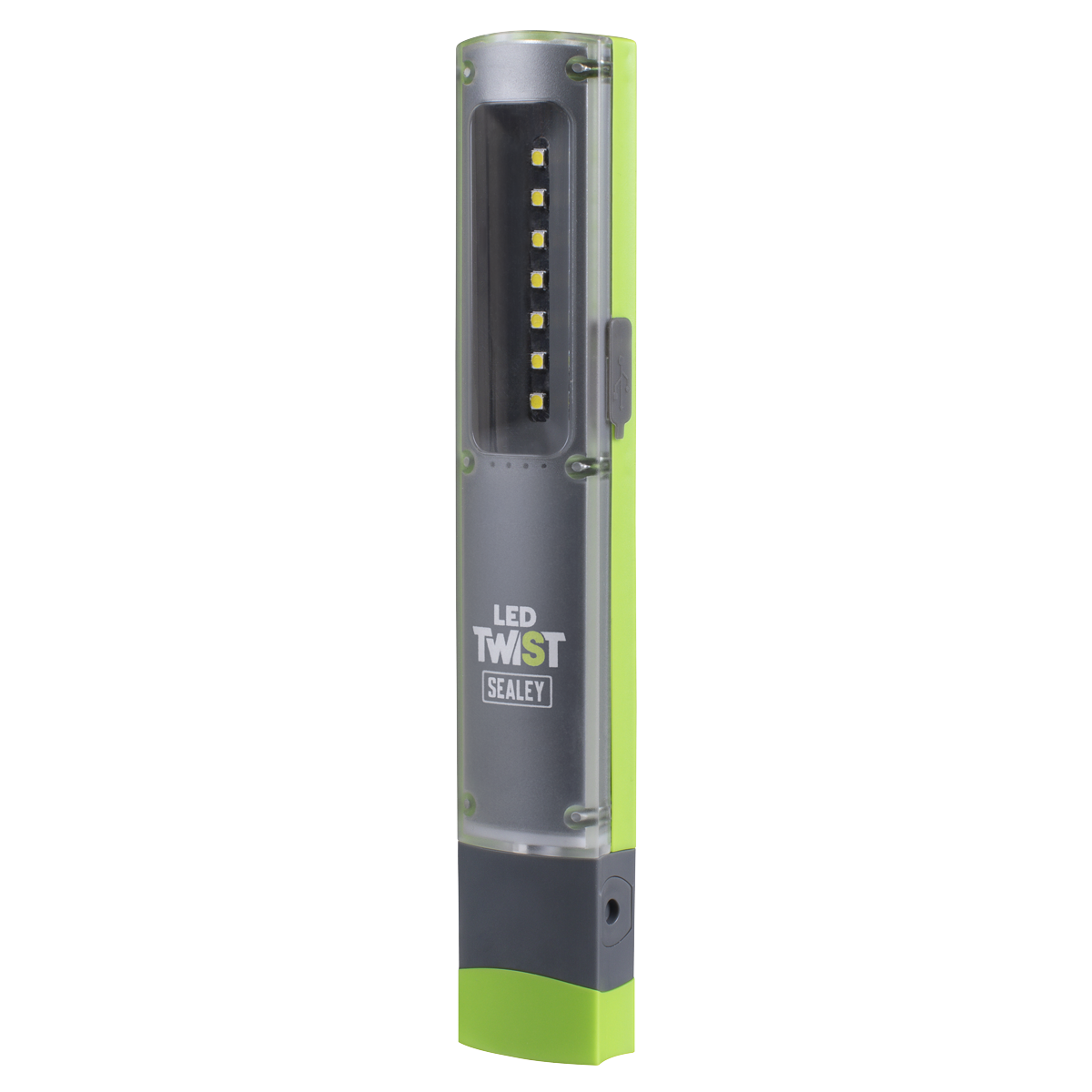 Sealey LED Twist Rechargeable Inspection Light 2W & 1W SMD LED 3.7V LED401G