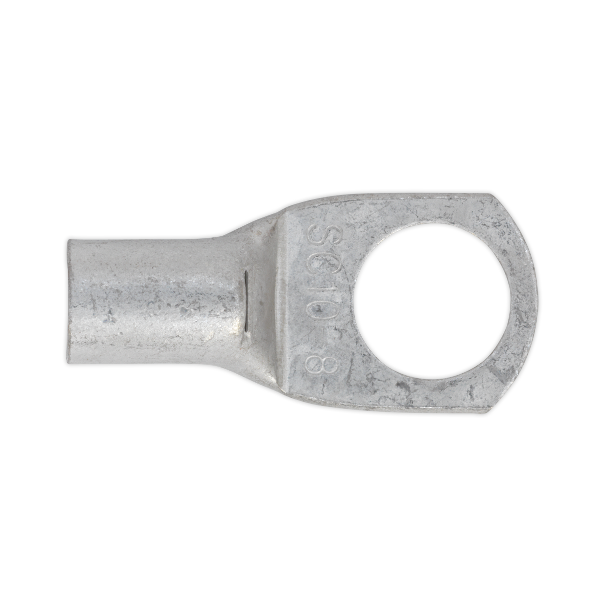 Sealey Tin-Plated Copper Lug Terminal With Inspection Hole 10mm x 8mm 10PK LT108