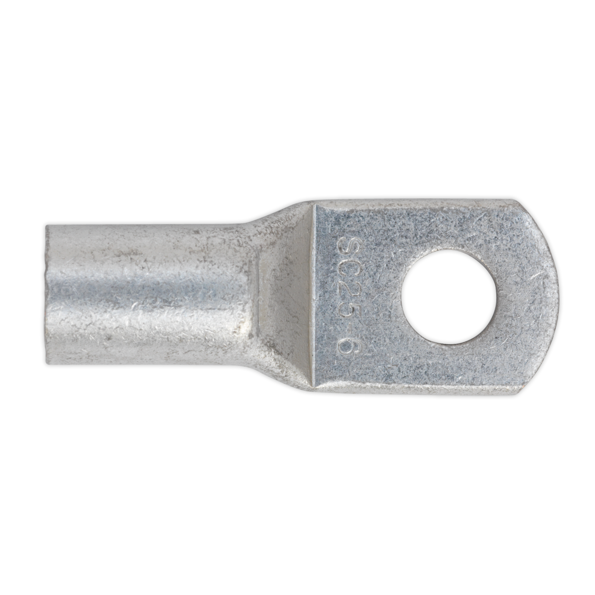 Sealey Copper Lug Terminal With Inspection Hole 25mm x 6mm Pack Of 10 LT256