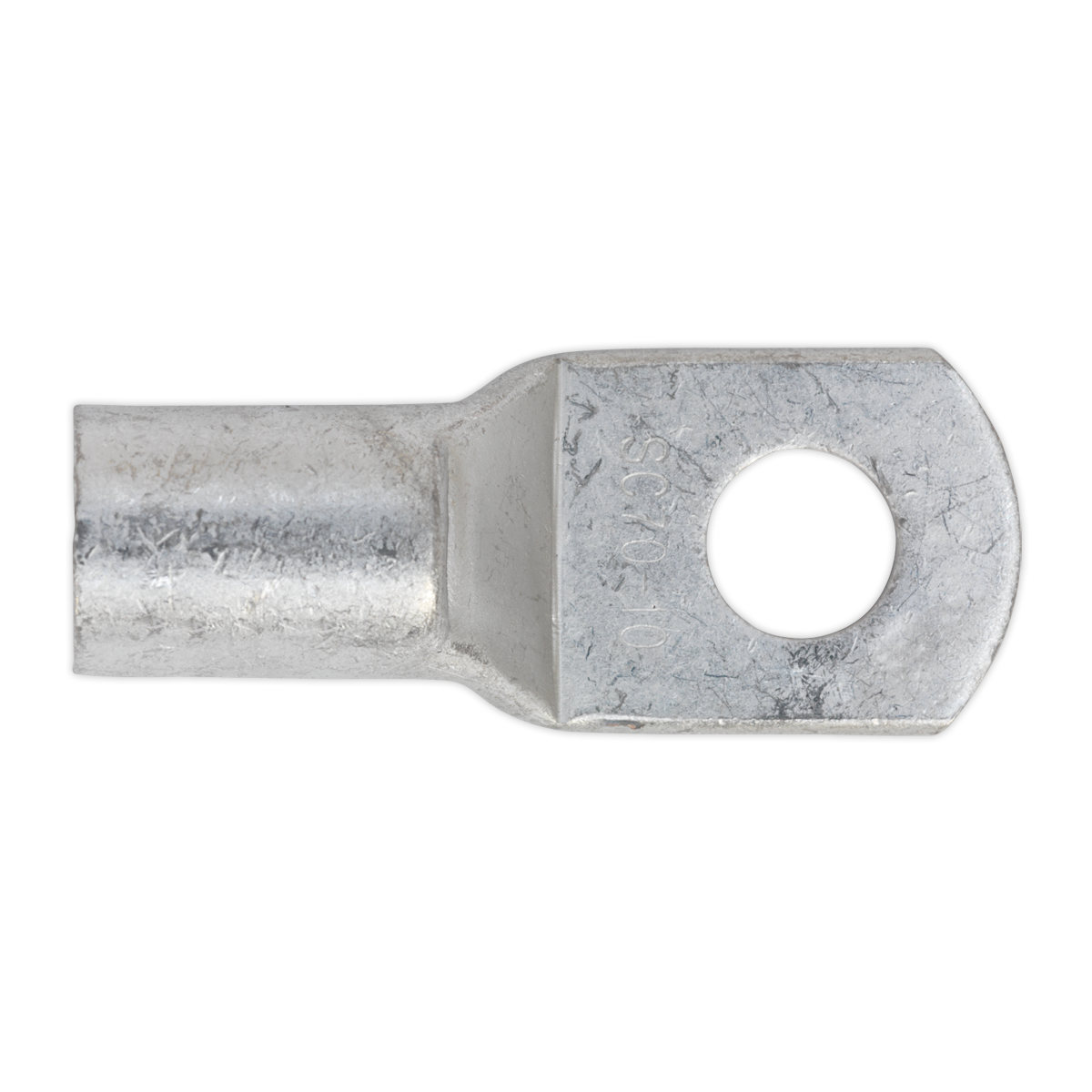 Sealey Copper Lug Terminal With Inspection Hole 70mm x 10mm 10pk LT7010
