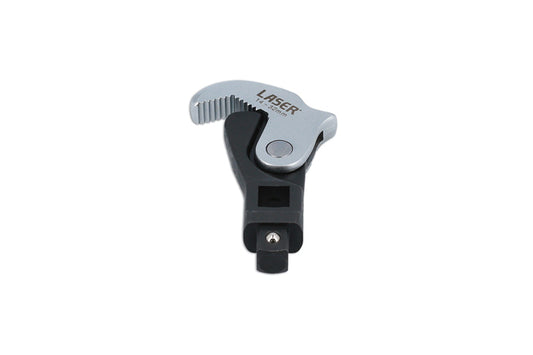 LASER 8216 Quick Adjustable Wrench Head 1/2" Drive 14-32mm Chrome Vanadium Steel
