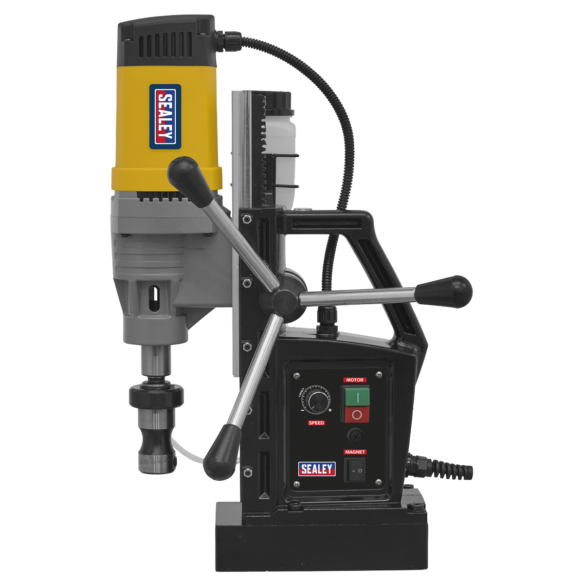 Sealey 60mm Magnetic Drilling Machine With Safety Fixing Strap 110V MAG60110V