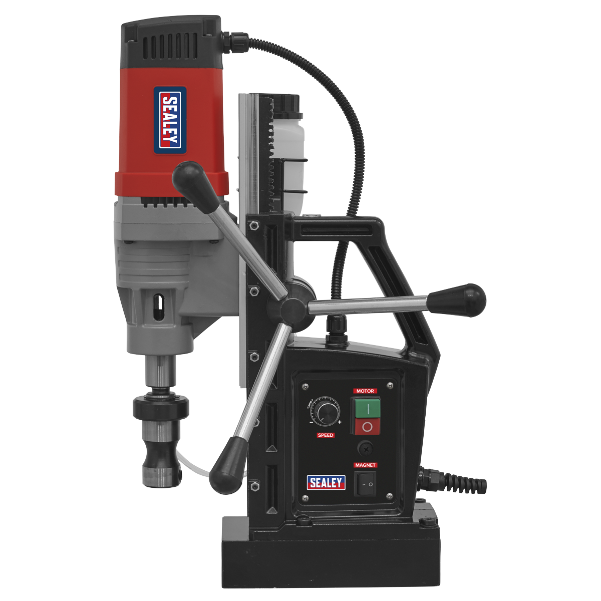Sealey 60mm Magnetic Drilling Machine With Safety Fixing Strap 230V MAG60230V