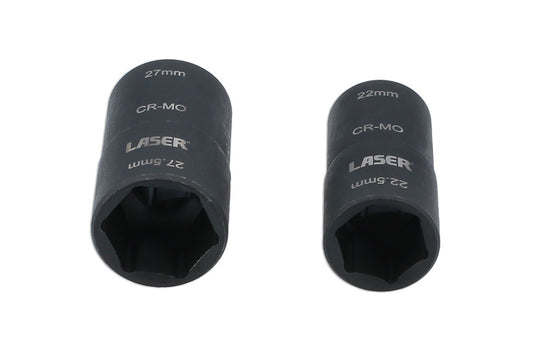LASER 8228 Wheel Nut/Bolt Socket Wrench Insert Chrome-Molybdenum Steel