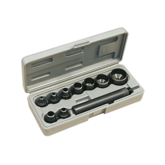Sealey Gasket Punch Set Supplied In Storage Case With Nine Dies 10 Pieces AK709