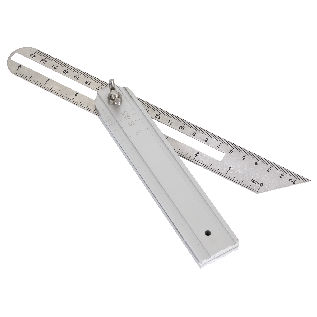 Sealey Adjustable Angle Square Aluminium Handle & Stainless Steel Blade AK7101