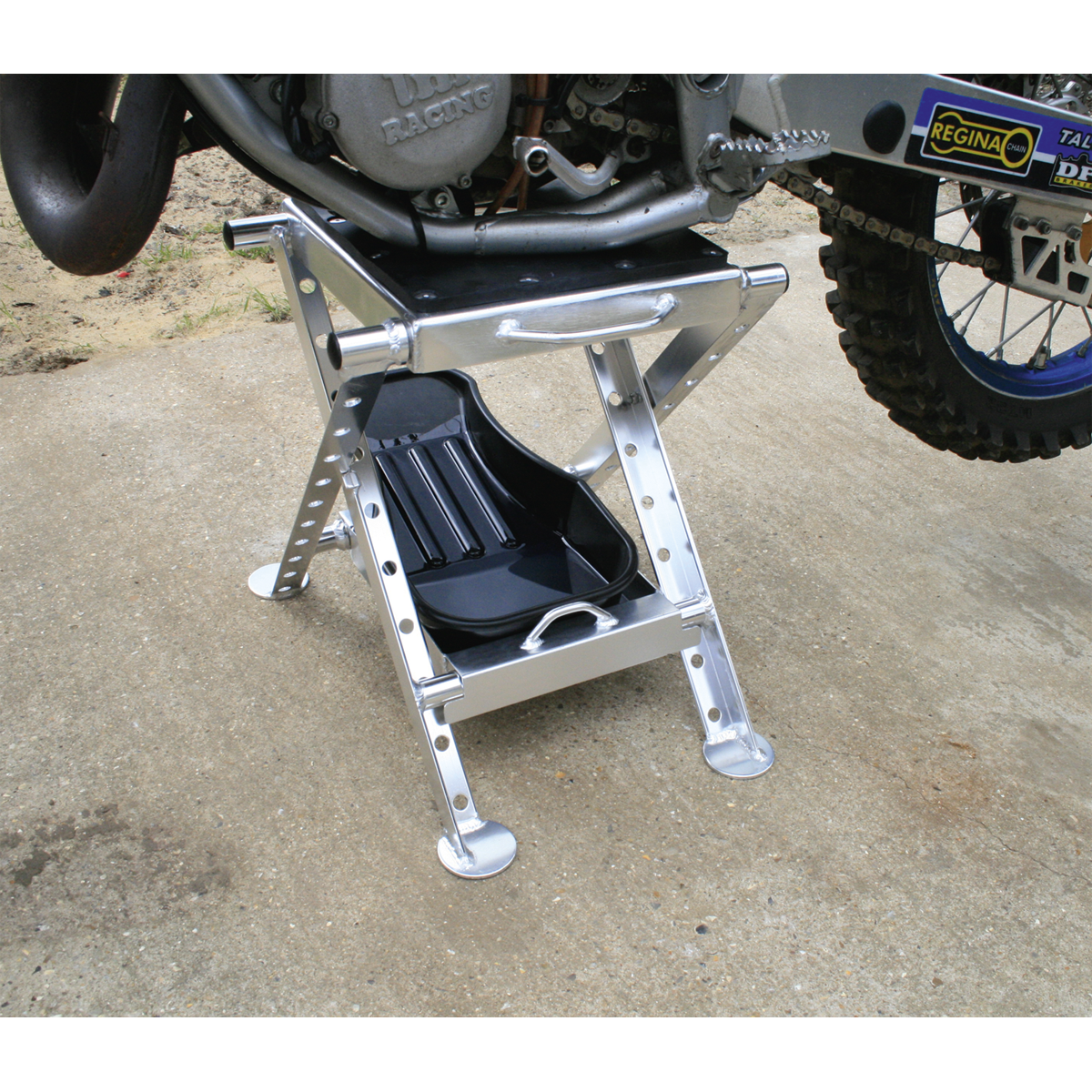 Sealey Motorcycle Oil Drain Pan Heavy Duty Polypropylene 2.5 Litres Black MDRP01