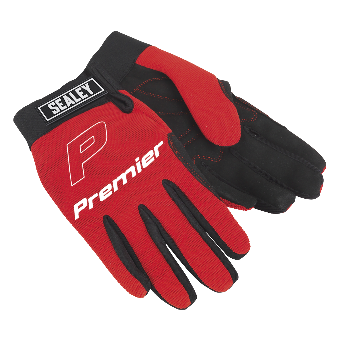 Sealey Mechanics Workshop Safety Gloves Padded Palm - Extra Large MG796XL