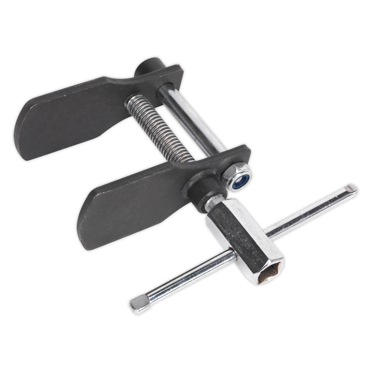 Sealey Disc Brake Piston Spreader Tool Chemically Blackened Steel Plates AK711