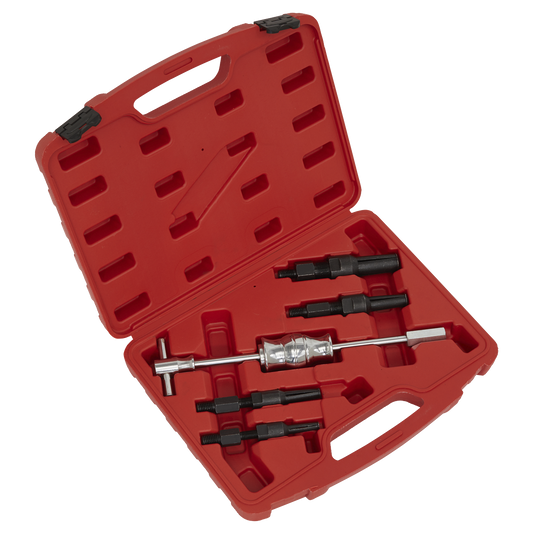 Sealey Blind Bearing Puller Set With Medium Stroke Slide Hammer 5 Pieces AK714