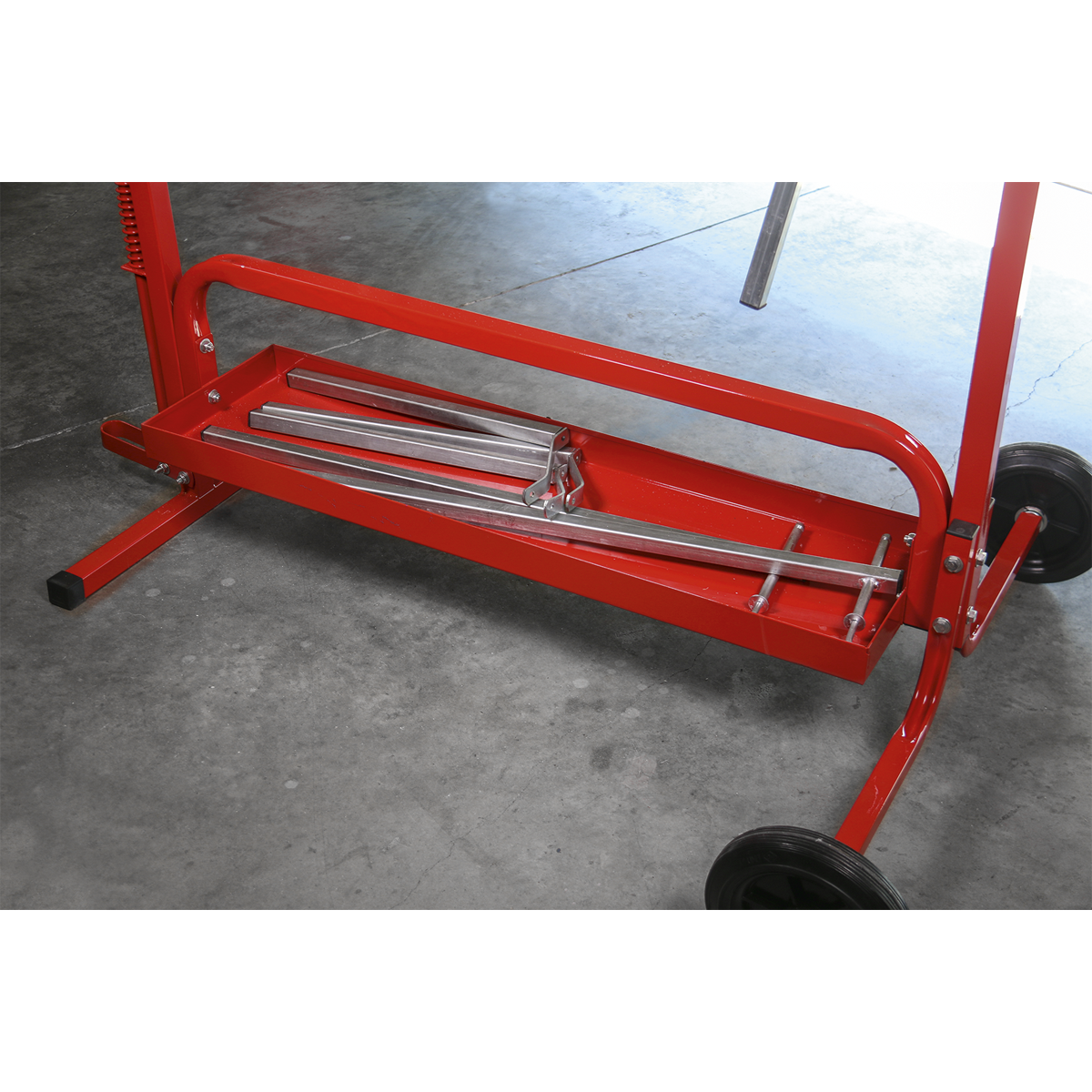 Sealey Rotating Universal Panel Stand With Built-In Tool Tray Storage MK62