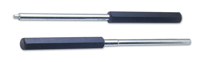 LASER 2712 Brake Caliper Pin Punch Set 2pc 5.5mm 6mm Steel Precision Tool
