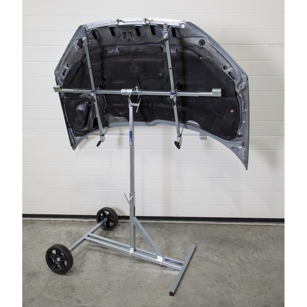 Sealey Rotating Panel Repair Stand Fully Adjustable Rotates 180° Silver MK79