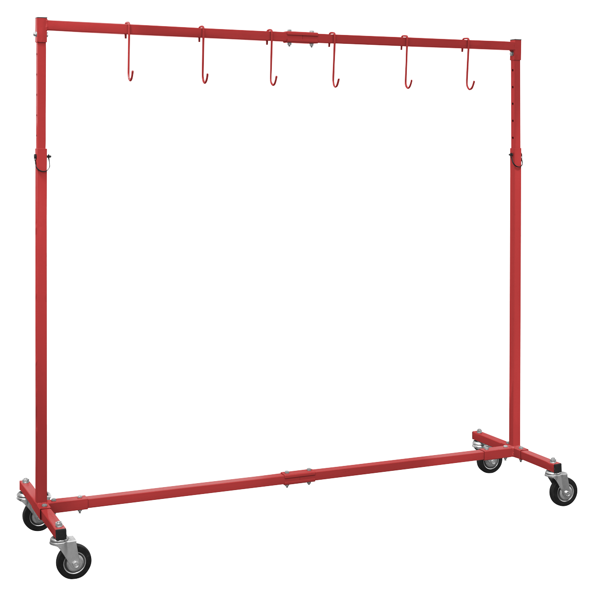 Sealey Adjustable Paint Hanger 1.95m Multipurpose Adjustable Frame + Paint Hooks