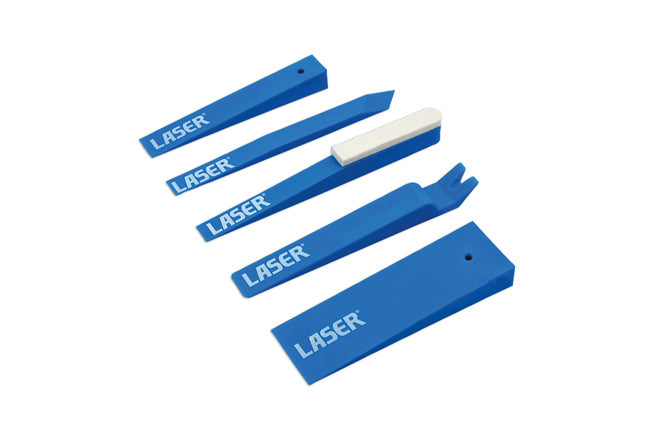 LASER 8263 Trim Removal Wedge Set 5pc Plastic Non-Marring Tool Interior Exterior