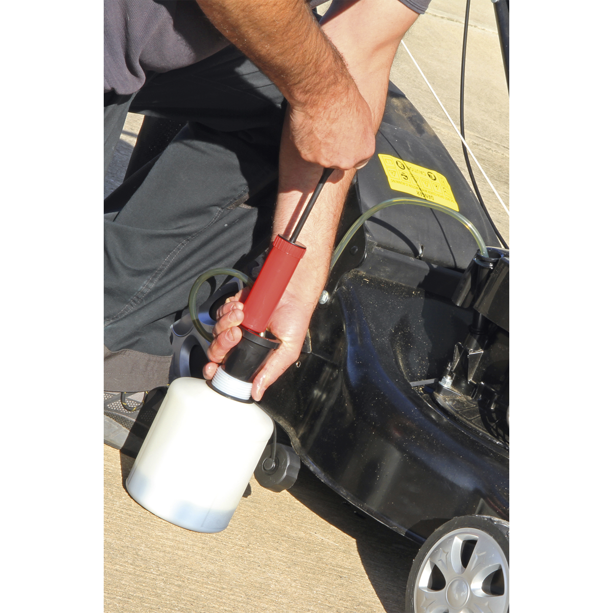 Sealey Manual Vacuum Oil & Fluid Extractor With 2 Suction Probes 1.6L MS155