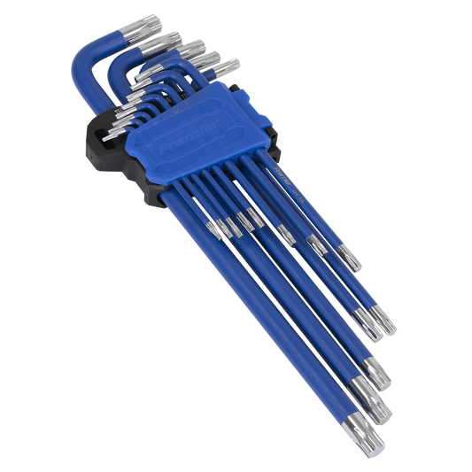 Sealey TRX-Star Key Set 13 Pieces Anti-Slip Extra-Long Polished Finish AK7165
