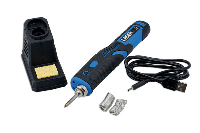 LASER 8273 Cordless Rechargeable Soldering Iron 8W LED Battery 200-480 Degree C