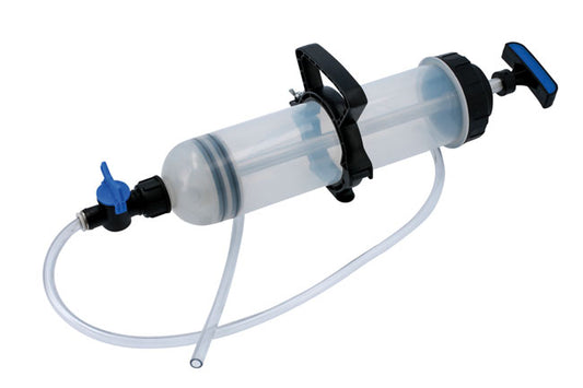 LASER 8282 Multi-Purpose Oil Fluid Syringe 1.5L Non-Corrosive & Shut-Off Valve