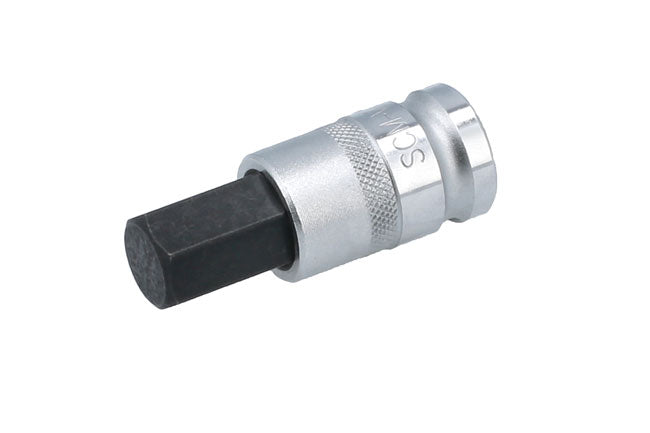 LASER 8289 Screwdriver Bit 16mm Allen Hex Key 1/2" Drive Chrome Vanadium Steel