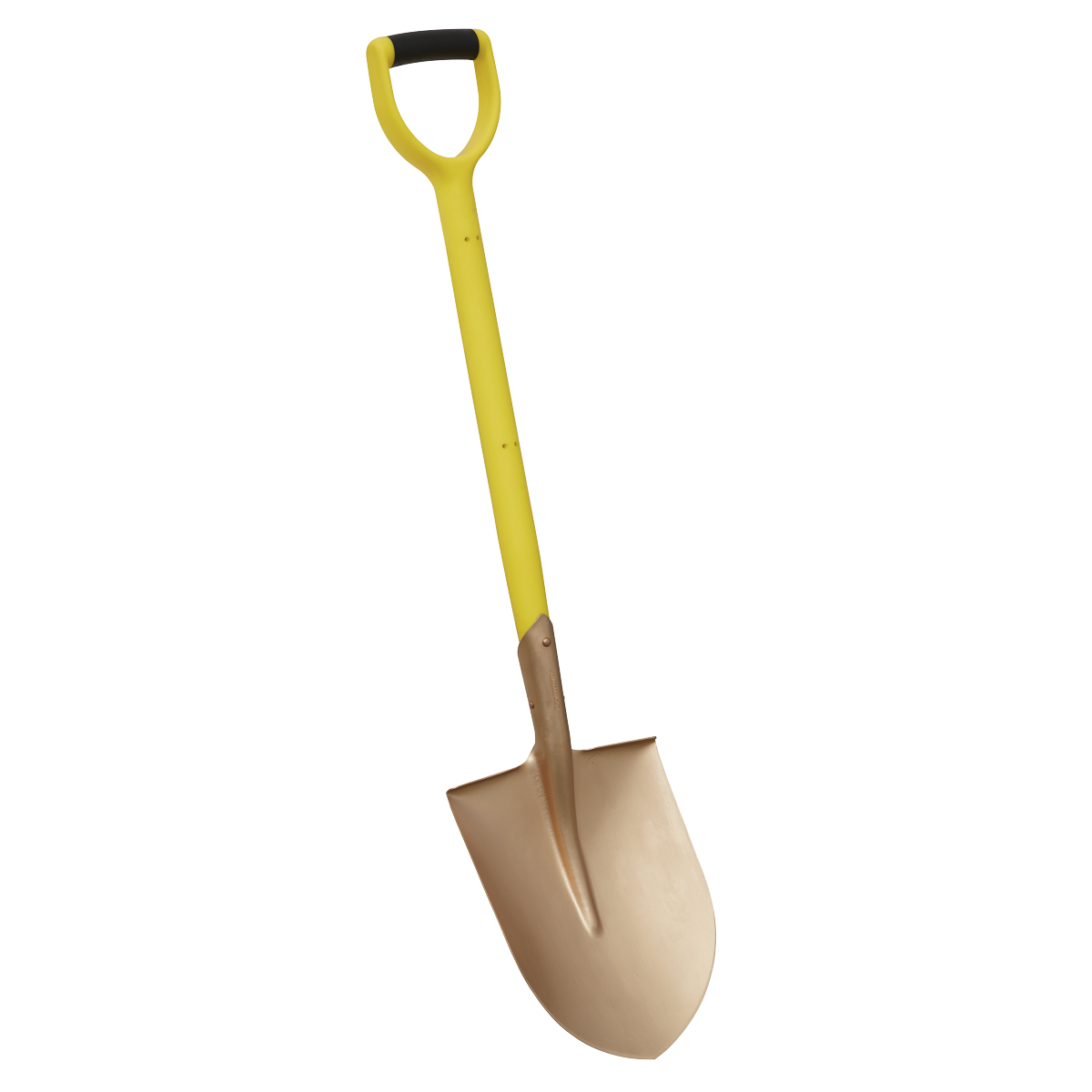 Sealey Round Point Shovel 240 x 420 x 990mm Non-Sparking Wide D Handle NS107