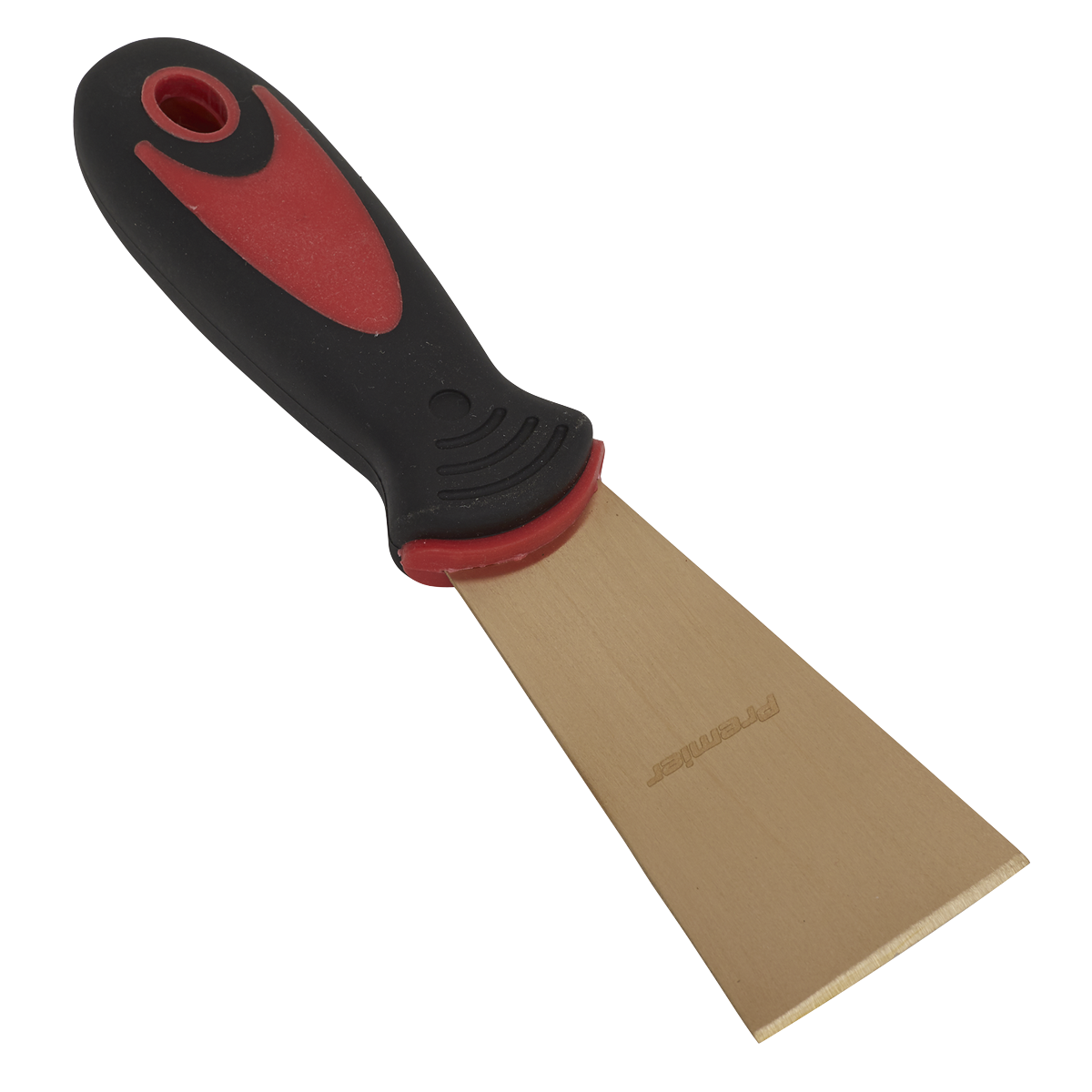 Sealey Scraper 50 x 200mm Non-Sparking With Contoured Soft Grip Handle NS108