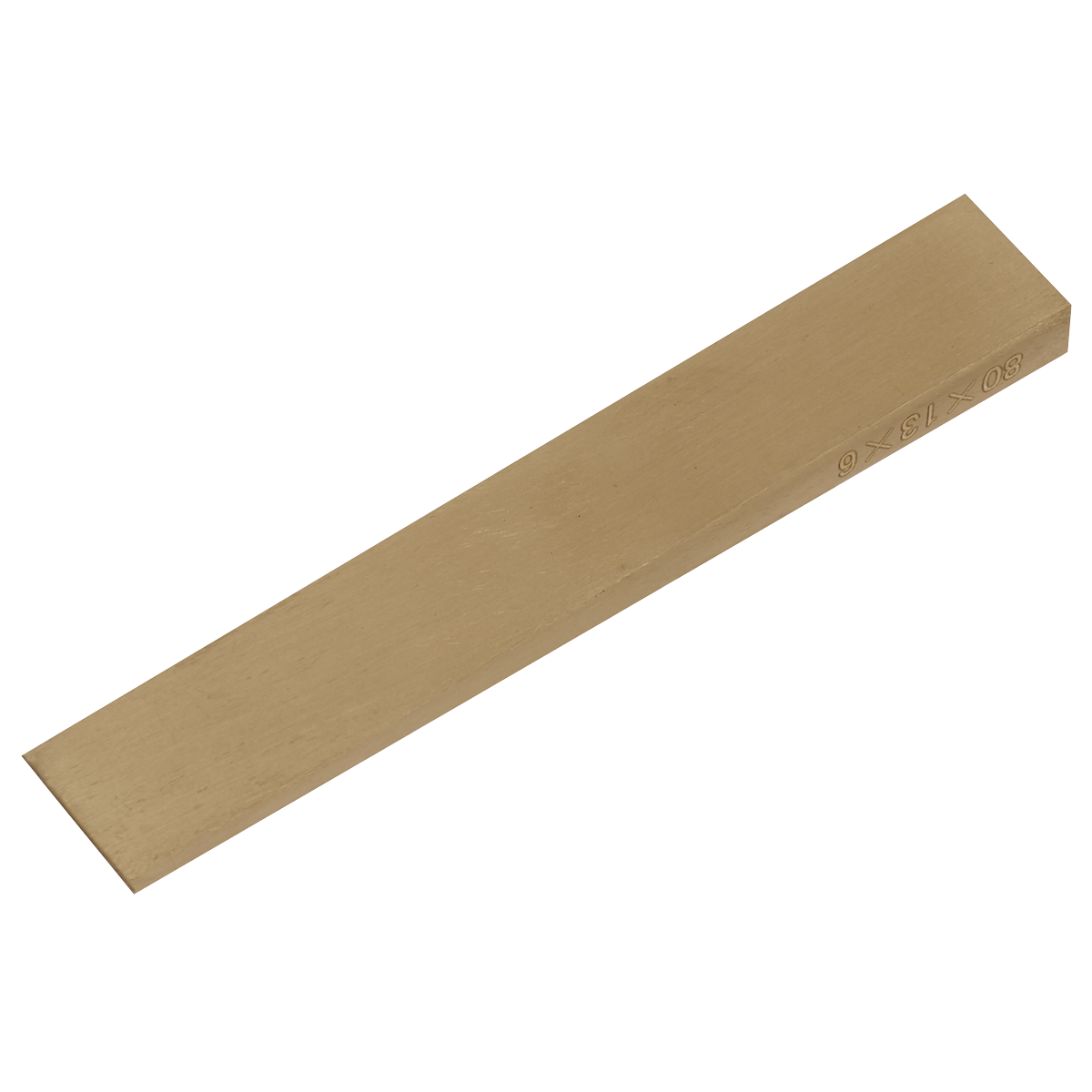Sealey Wedge Beryllium Copper 80x13x6mm Non-Sparking Precision Cast NS119