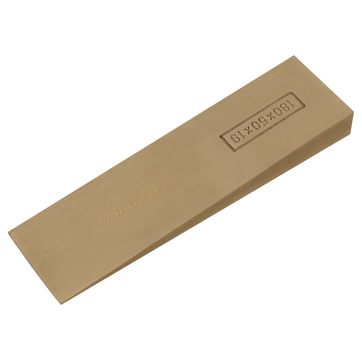 Sealey Wedge Beryllium Copper 180x50x19mm - Non-Sparking Precision Cast NS121