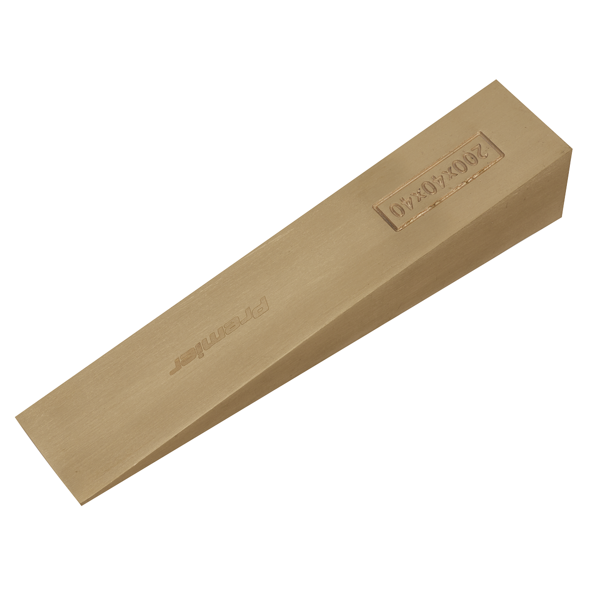 Sealey 200 x 40 x 40mm Wedge - Non-Sparking For Daily & Professional Use NS122