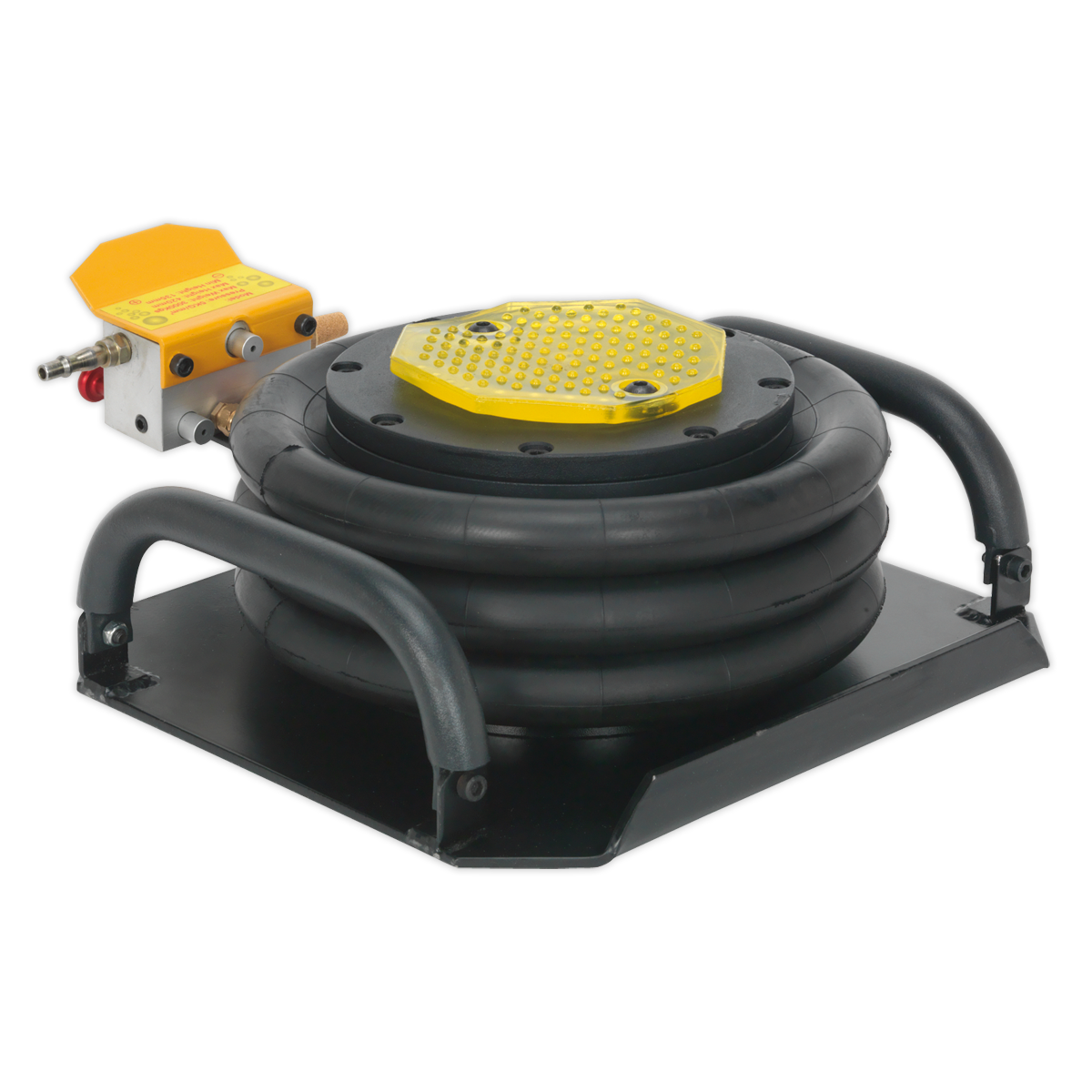 Sealey 3 Tonne Premier Air Operated Fast Jack D-Shaped Handles 3-Stage PAFJ3S