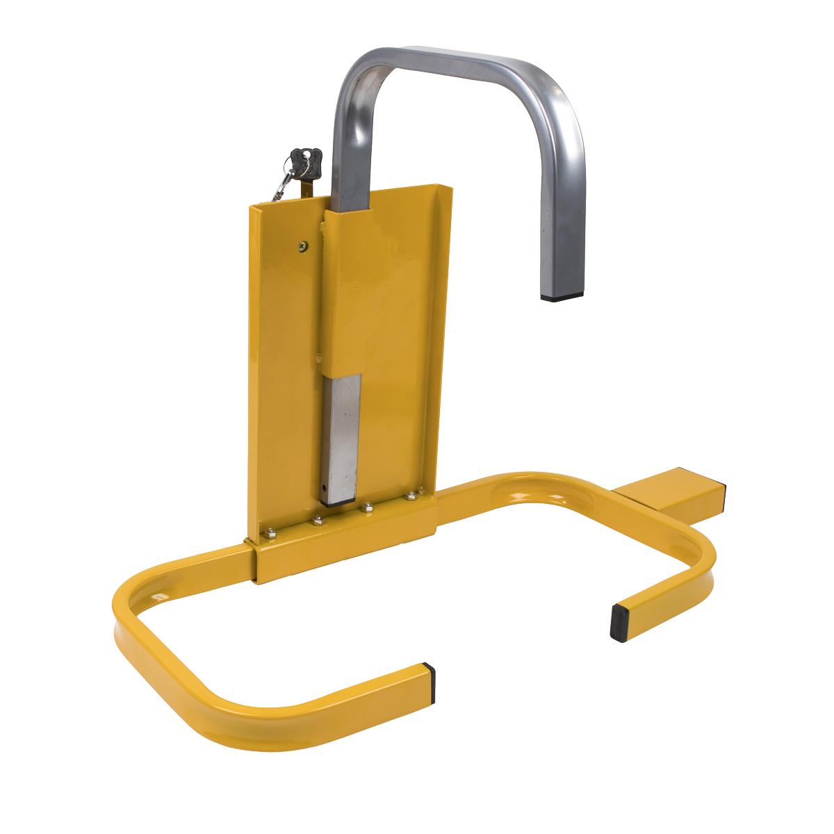 Sealey Wheel Clamp With Lock & 2 Keys Corrosion Resistant Yellow Finish PB397