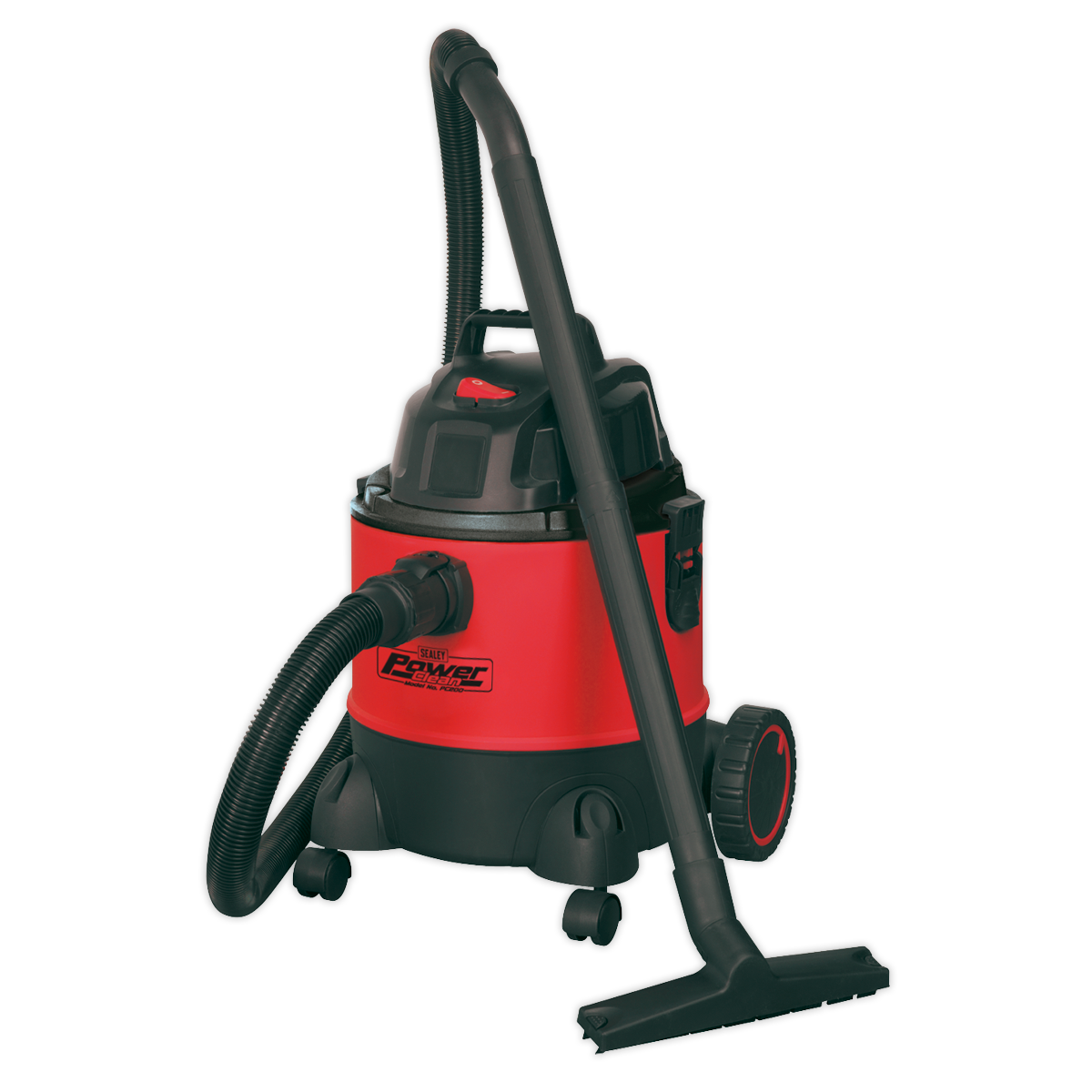 Sealey 230V 1250W Wet & Dry Vacuum Cleaner Lightweight 20 Litres 4m Cable PC200