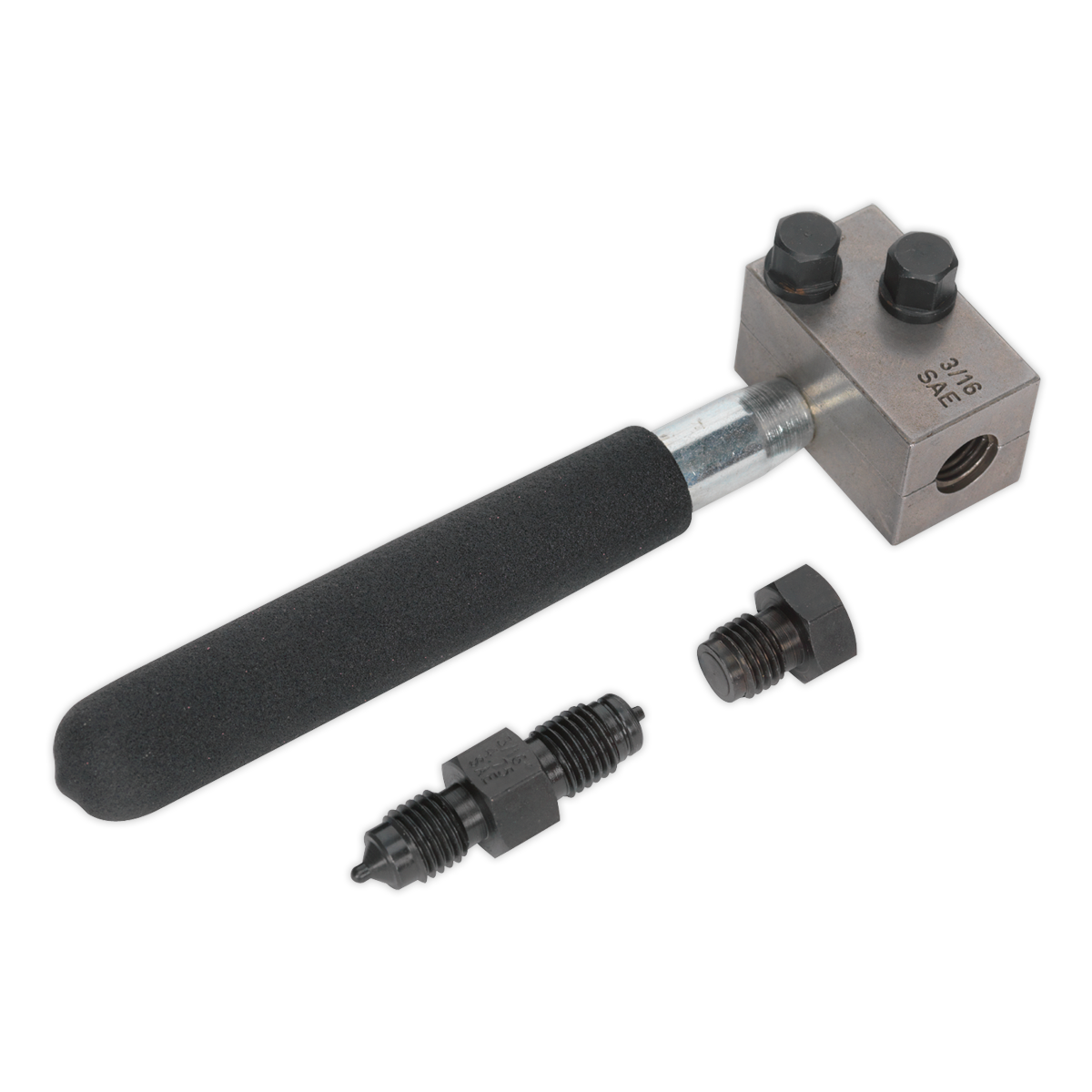 Sealey On-Vehicle Micro Brake Pipe Flaring Tool 3/16" SAE Lightweight Body PFT12
