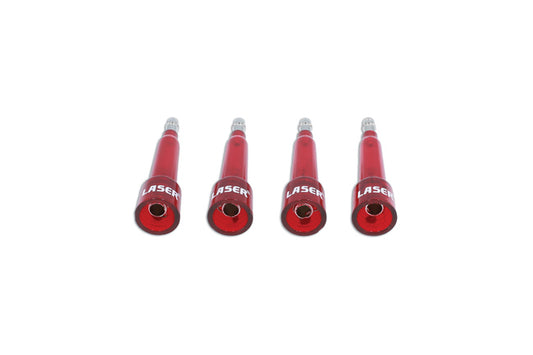 LASER 2780 4Pcs Test Spark Plug High Tension Lead For Ignition Diagnostics