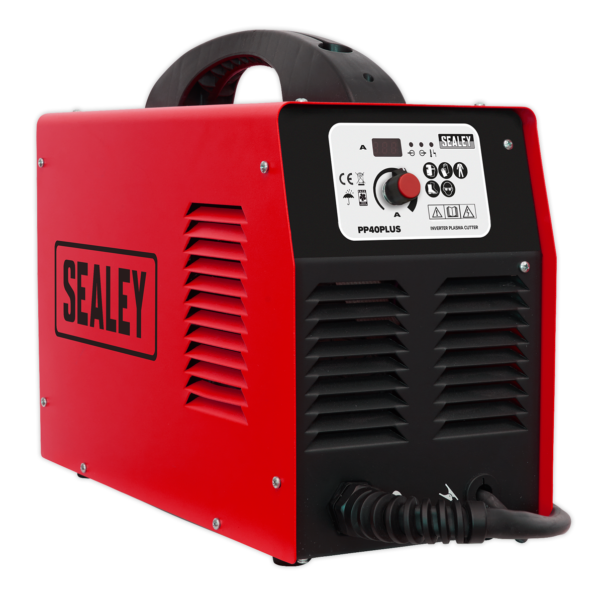 Sealey 40A Plasma Torch Inverter With Compressor & LED Display 230V PP40PLUS