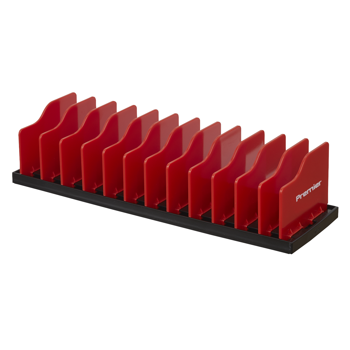 Sealey Pliers Rack With Adjustable Rigid Dividers ABS Plastic 300mm PR02