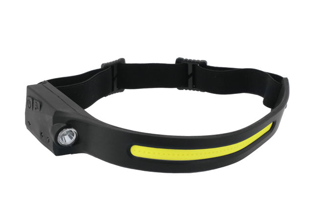 LASER 8330 USB Rechargeable LED COB Headlamp Worklight For Mechanics Waterproof