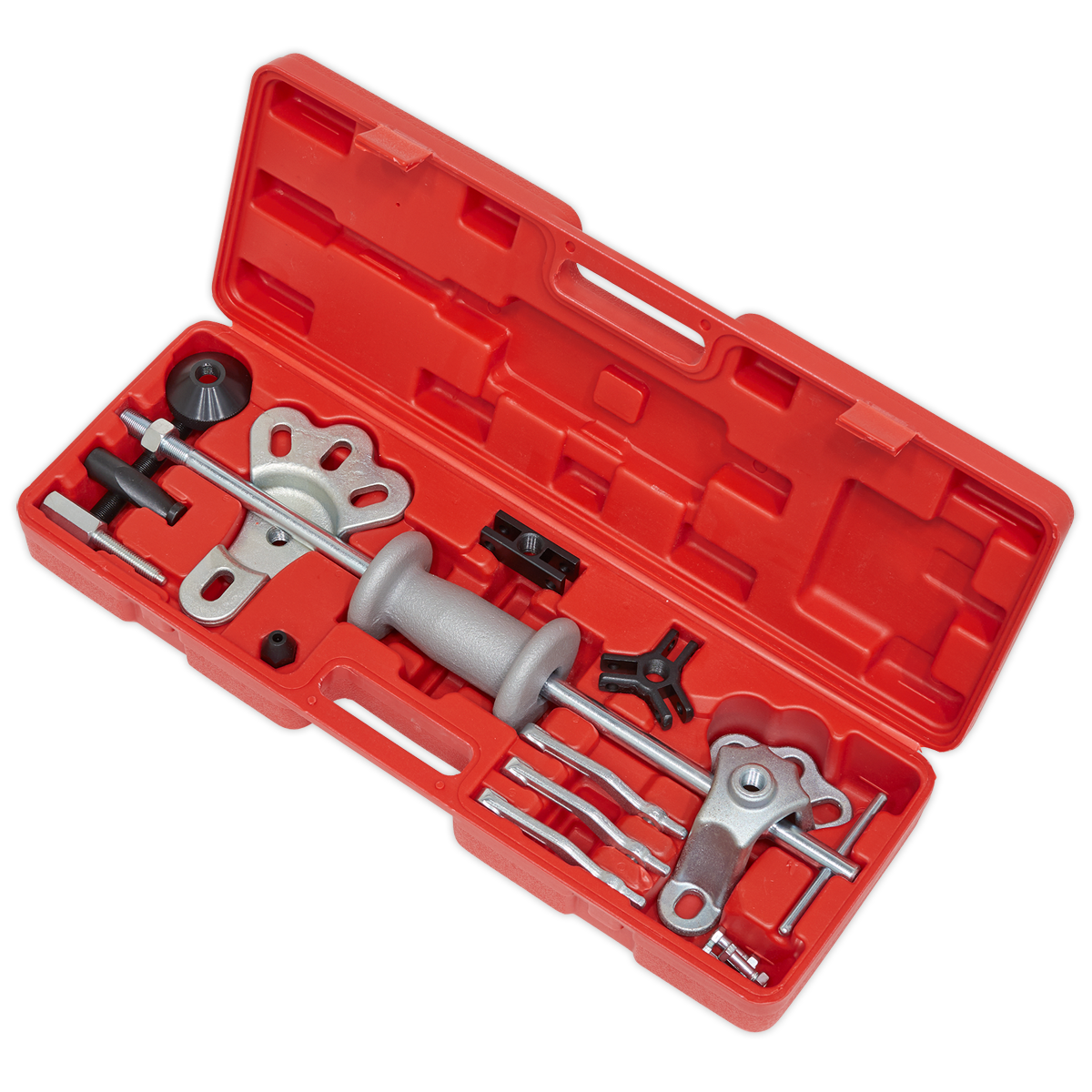 Sealey Slide Hammer/Puller Set Supplied in storage case 10 Pieces PS983