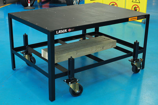 LASER 8339 EV Battery Adjustable Mobile Bench Steel Workstation SWL 800kg