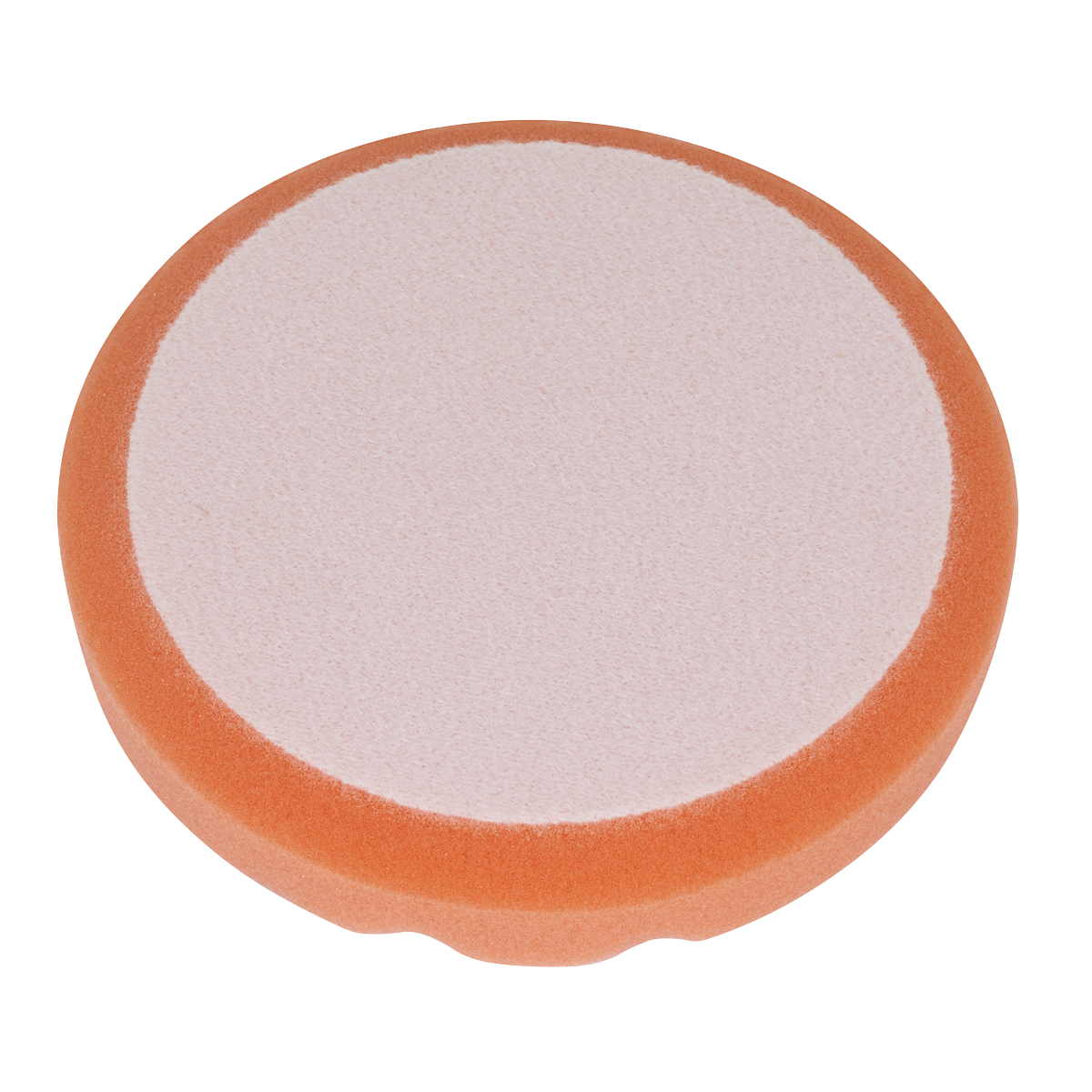 Sealey Buffing & Polishing Foam Head Hook & Loop 150 25mm Orange/Firm PTCCHW150O