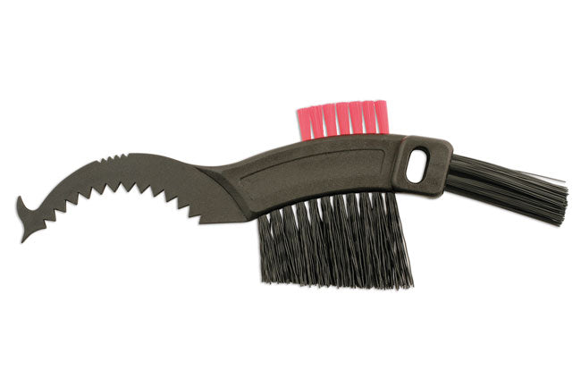 LASER 8357 LTR Chain Cog Brush For Bicycle Cassette Freewheel Cleaning Nylon