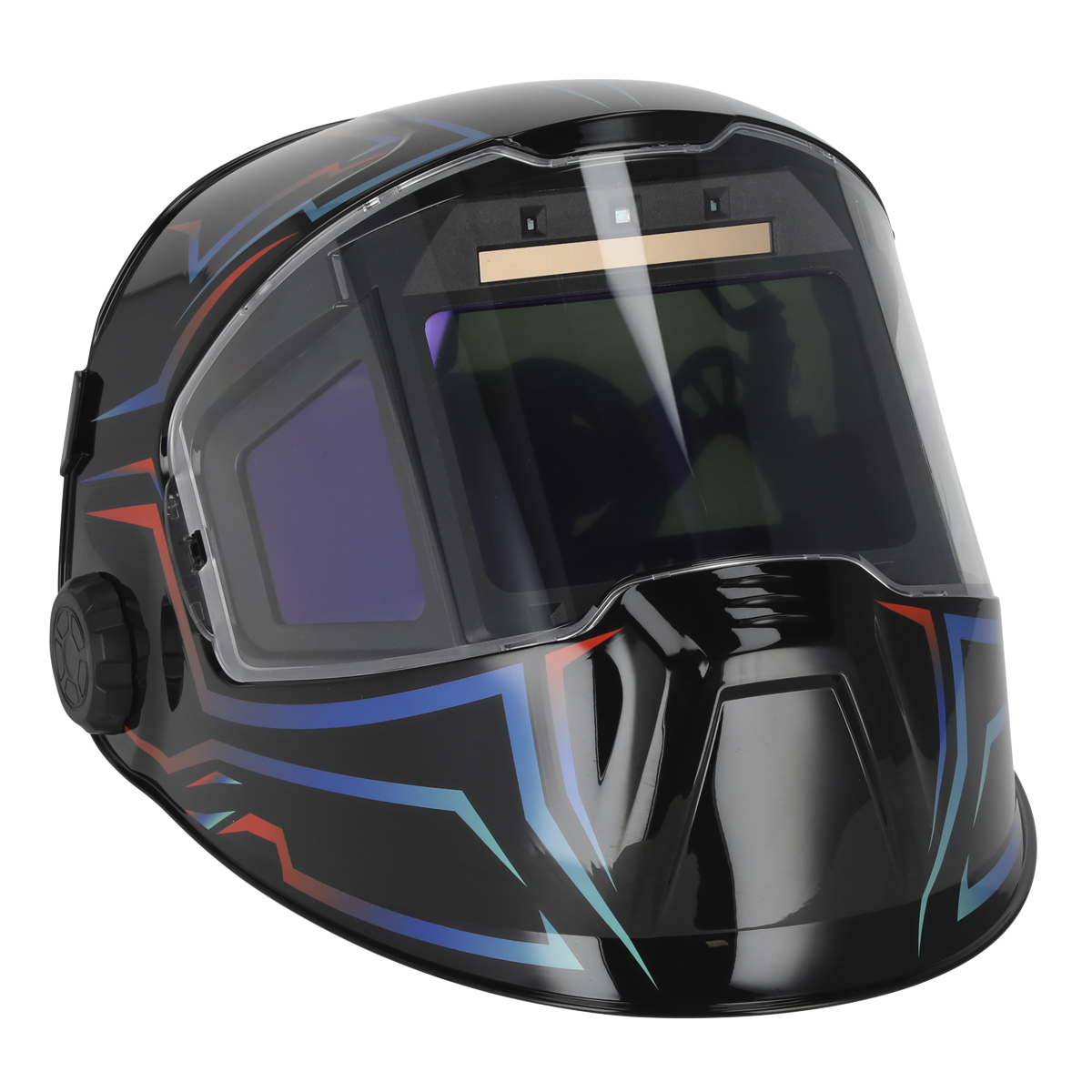 Sealey Panoramic Welding Helmet Auto Darkening Shade 9-13 Fully Digital PWH602