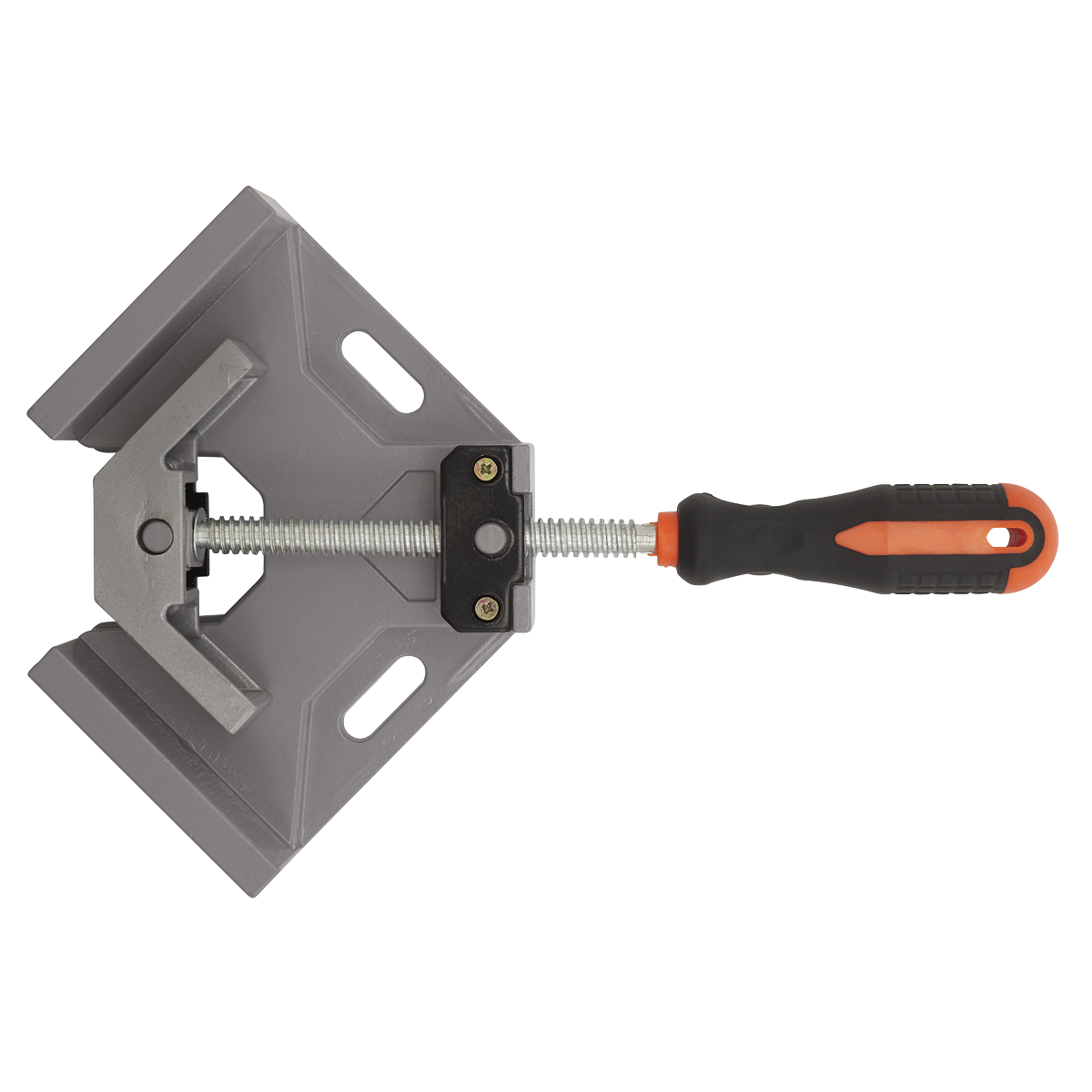 Sealey Swing Jaw Corner Clamp 95mm Width 68mm Opening Aluminium Casting RC70