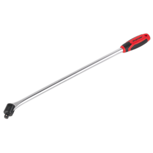Sealey Breaker Bar Chrome Vanadium Steel - 600mm 1/2" Square Drive AK7304