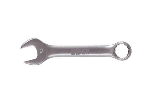 LASER 2810 Ring-/Open End Spanner 13mm Spanner Size Chrome Vanadium Steel