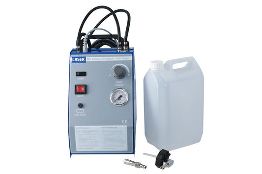 LASER 8395 High Pressure Brake Bleeder 12V Adjustable Pressure 5L Container